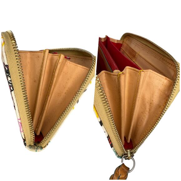 Disney Parks Dooney & Bourke White Sketch Long Wallet - Picture 15 of 16